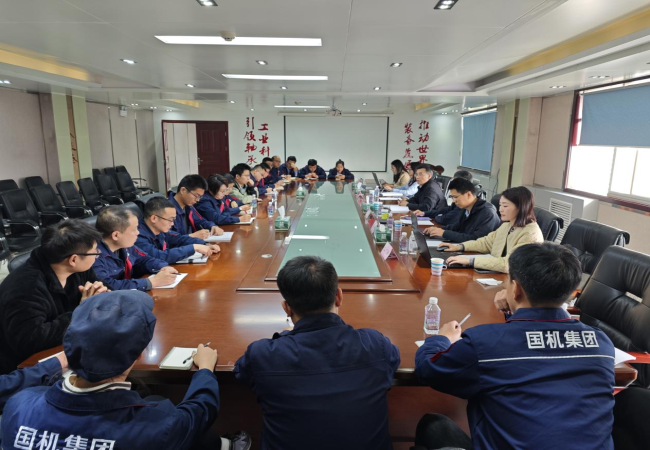 國機(jī)精工黨委書記、董事長、總經(jīng)理蔣蔚一行到軸研所調(diào)研