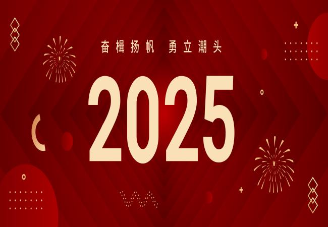新年獻詞 | 啟航2025：奮楫揚帆，勇立潮頭